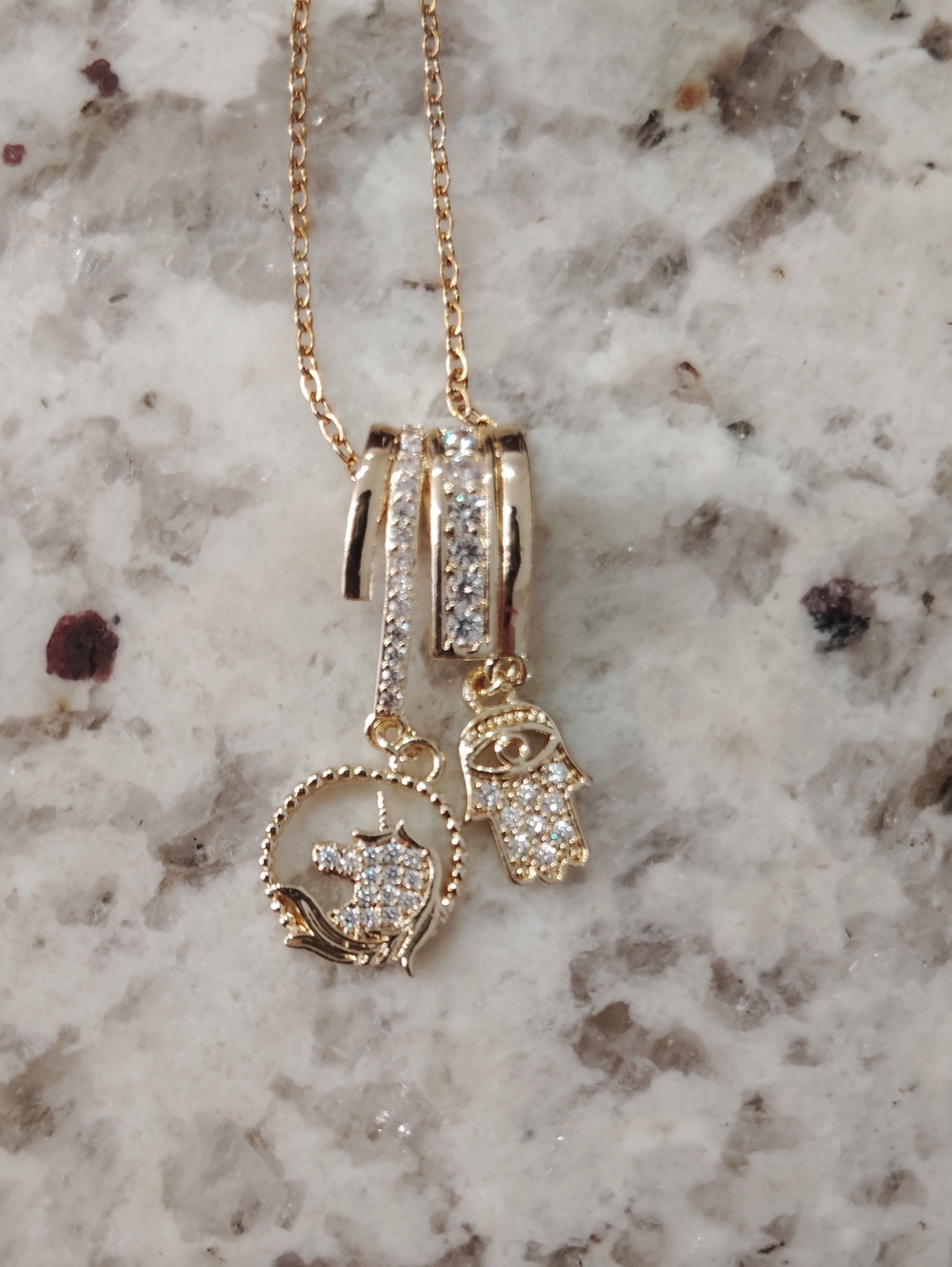 Hamsa Unicorn Protection Charms